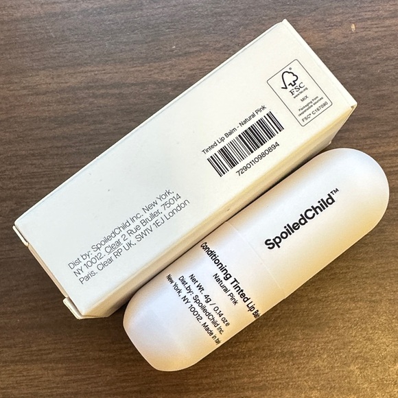 NWT SpoiledChild Conditioning Tinted Lip Balm - Natural Pink 4g/ 0.14oz 🥳 - Picture 5 of 6